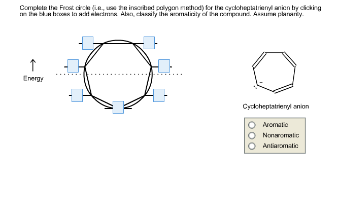 Solved Complete The Frost Circle I E Use The Inscribed Chegg Com