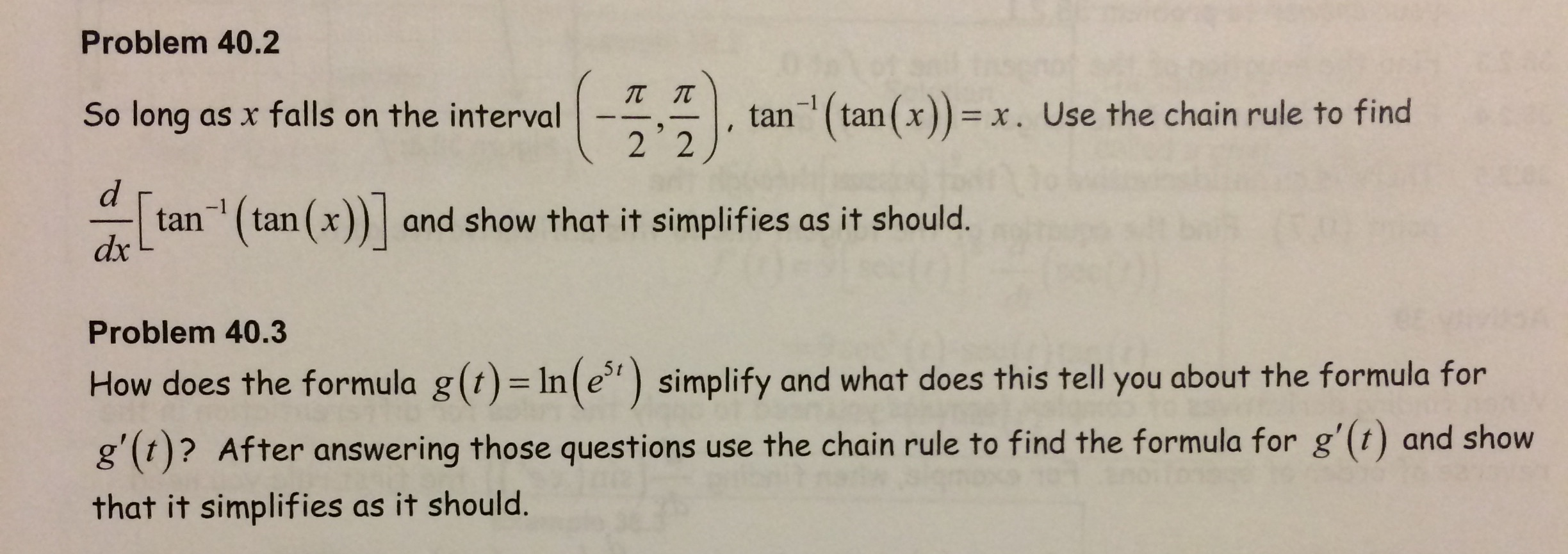 Solved Problem 40 2 So Long As X Falls On The Interval Chegg Com