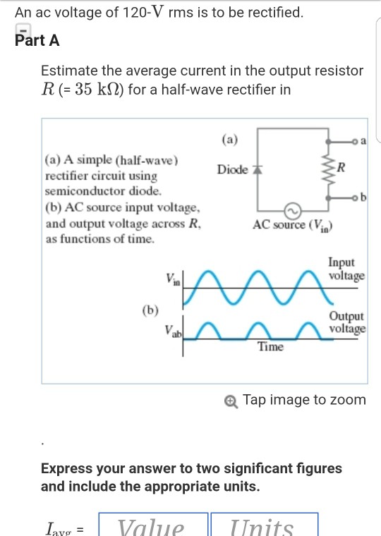 rectified ac voltage