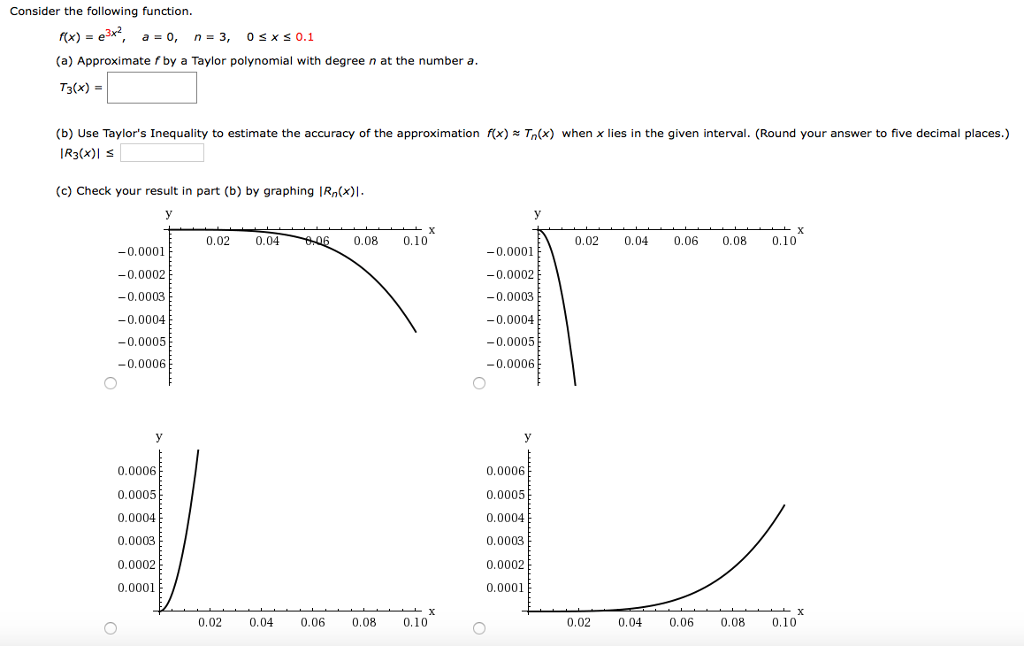 Consider The Following Function F X E3x2 A Chegg Com