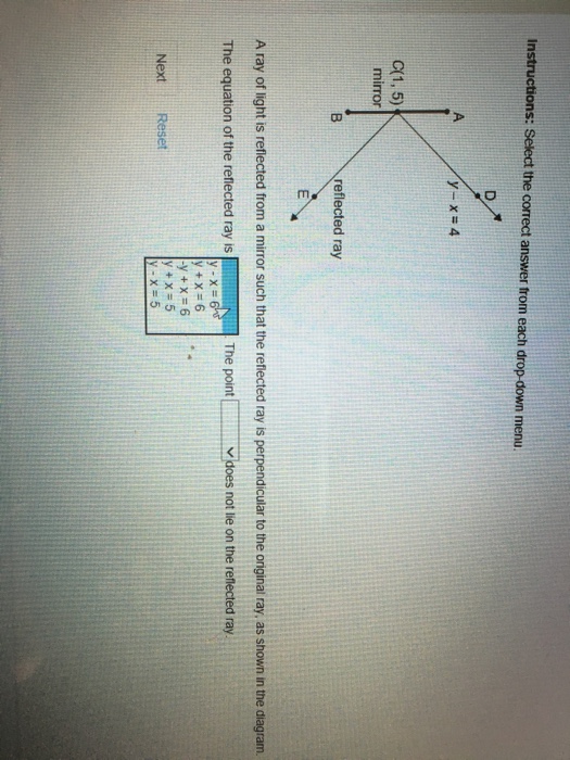 Solved: PLATO Course Geometry. Semester B V4.0 End Of Seme ...