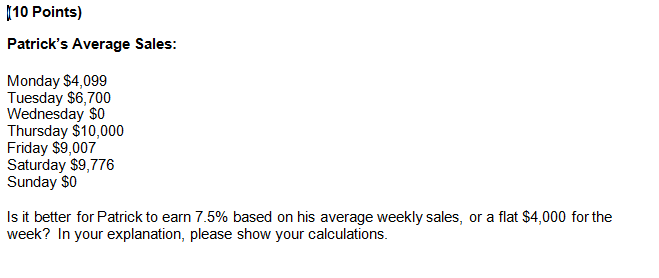 Solved Business Statistics Assignment Total 40 Points Chegg Com