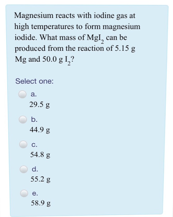 magnesium iodine