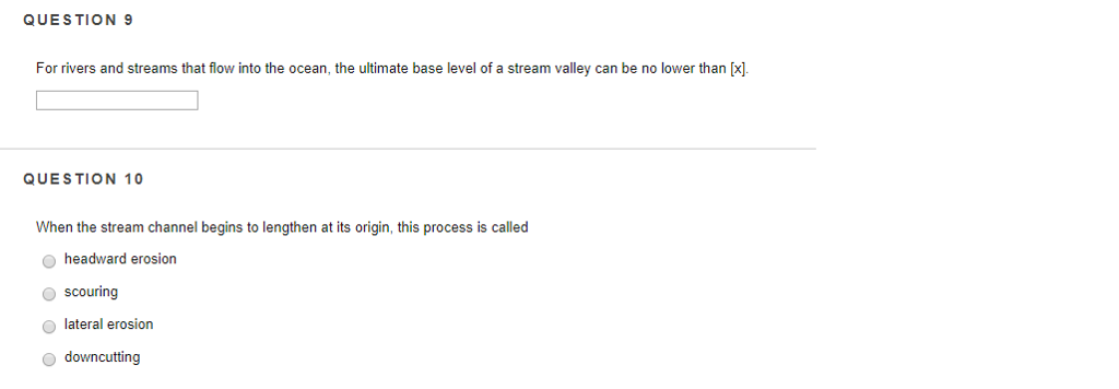 solved for rivers and streams that flow into the ocean t chegg com for rivers and streams that flow into