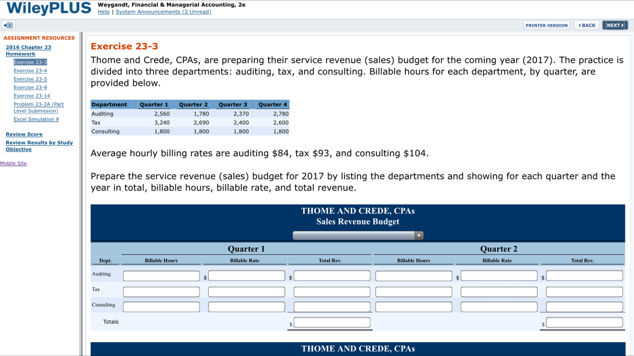 Wiley PLUS Weygandt, Financial & Managerial Accoun