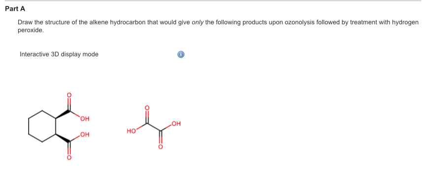Solved Alkenes Determine The Alkene From The Product Of Chegg Com