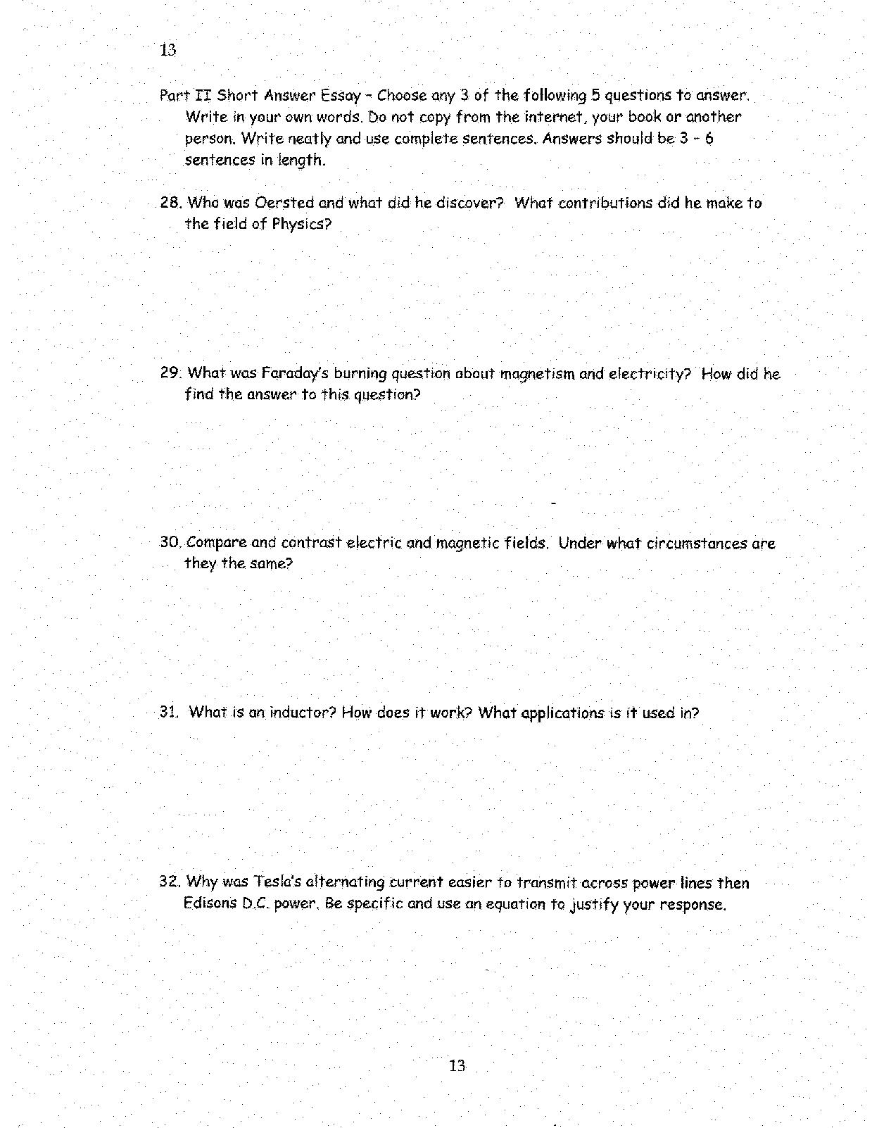 School homework picture