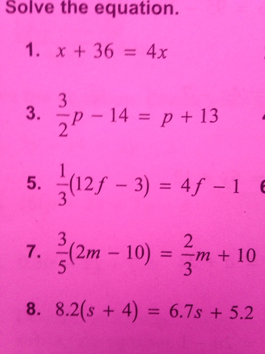 solved-solve-the-equation-1-x-36-4x-3-3-2p-14-p-13-5-chegg