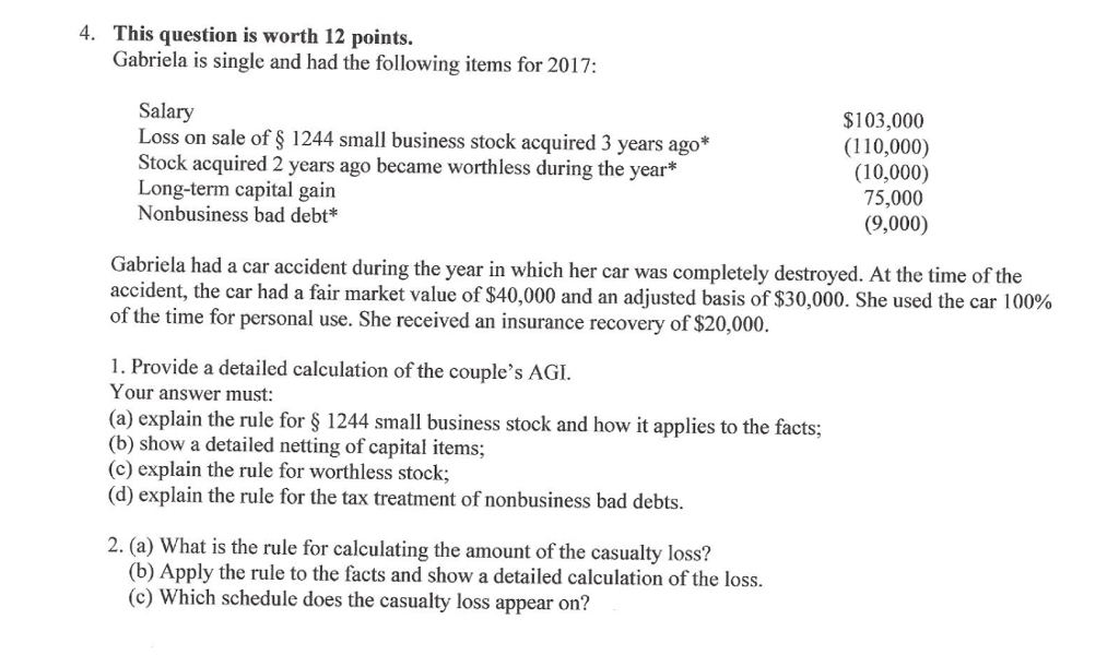 Fair Market Value Car Calculator >> 4 This Question Is Worth 12 Points Gabriela Is S Fair Market Value Car Calculator >> 4 This Question Is Worth 12 Points Gabriela Is S