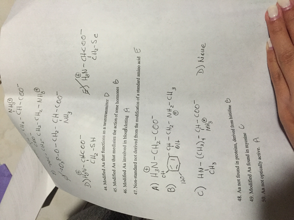 Solved Biochemistry Question Cross Check Round Iv I Ve Chegg Com