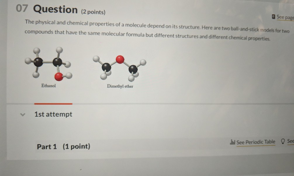 Physical (2points) Solved: Question ... 07 Page The And See A