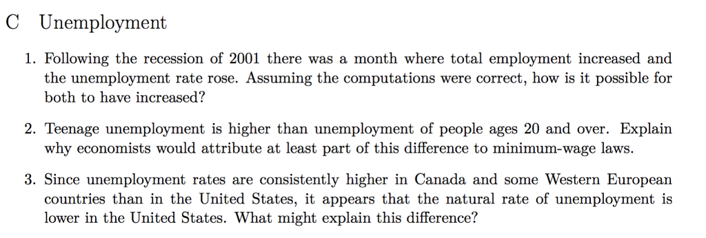 Effects of recession on economy picture