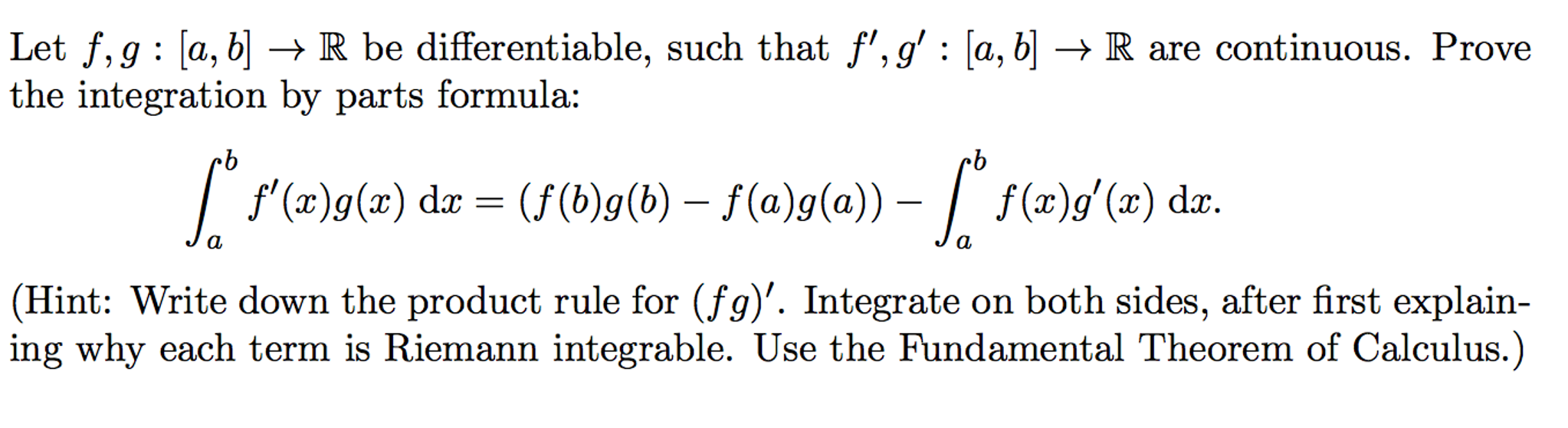 Solved Let F G A B Rightarrow R Be Differentiable Su Chegg Com