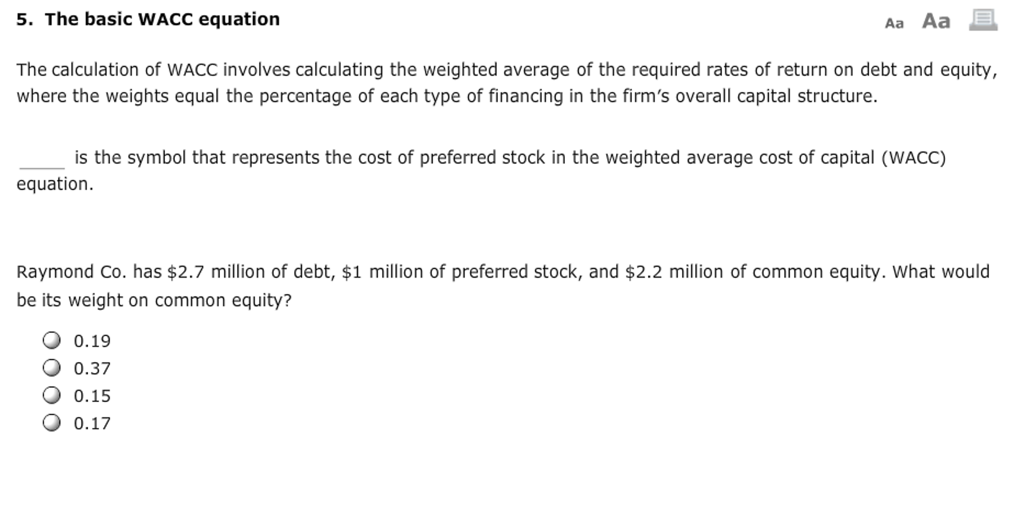 Weighted Average Cost of Capital – Examining the Capital Structure of a  Corporation