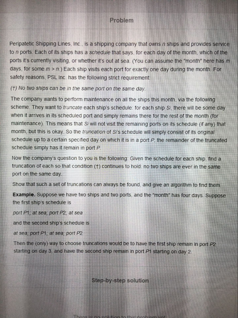 Solved This is a question from textbook solved-this-is-a-question-from-textbook-algorithm-design-chegg-com