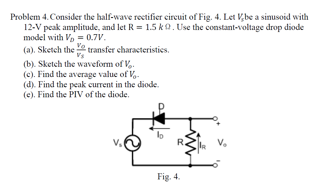 half wave rectifier circuit