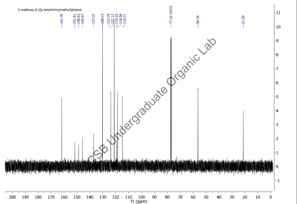 2 Methoxy 6 P Tolylimino Methyl Phenol 11 10 200 Chegg 