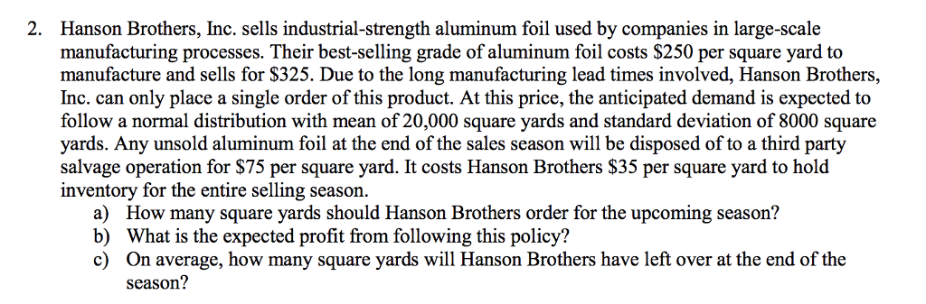 aluminum foil companies