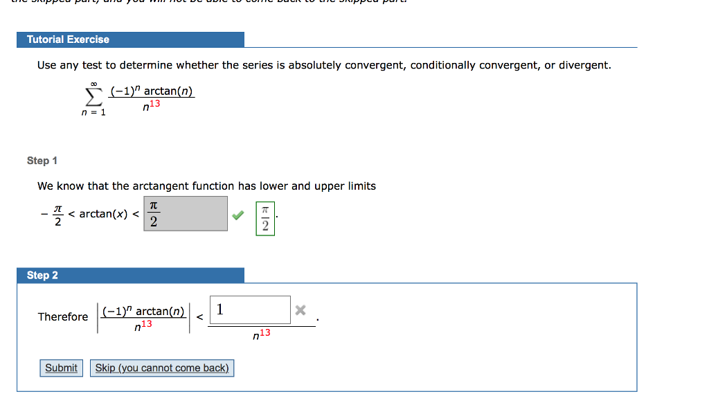 Solved Use Any Test To Determine Whether The Series Is Ab Chegg Com