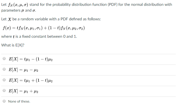 Solved Let Fy X M S Stand For The Probability Distribu Chegg Com