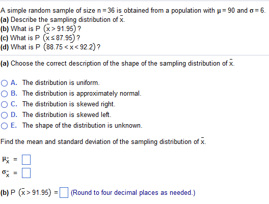 Solved C P X S87 95 Round To Four Decimal Places As Chegg Com Solved C P X S87 95 Round To Four Decimal Places As Chegg Com