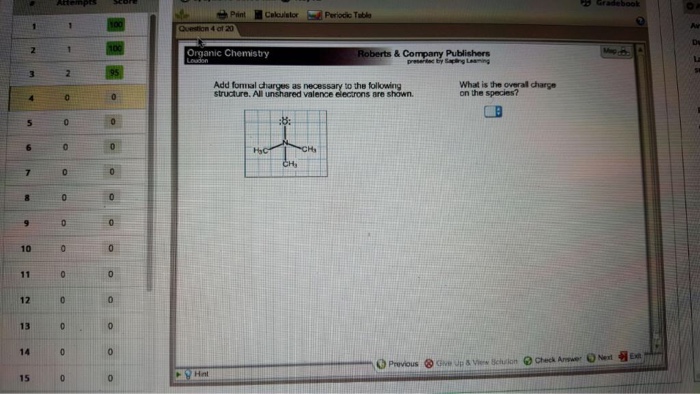 Add Formal Charges As Necessary To The Following Chegg 