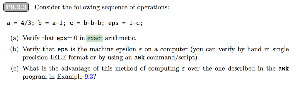 P9 2 3 Consider The Following Sequence Of Operations Chegg Com