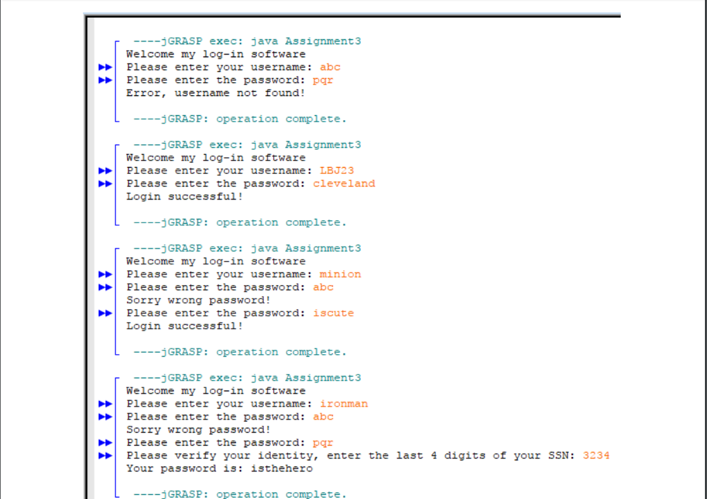 java username and password code java username and password code