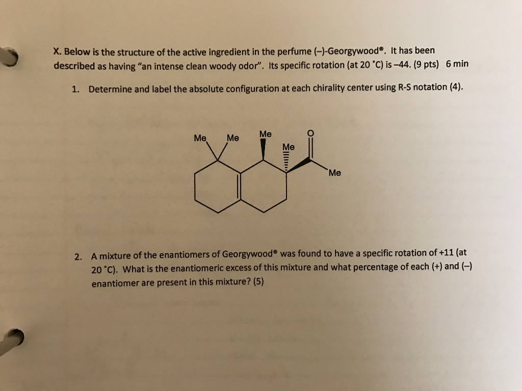 Solved Below Is The Structure Of The Active Ingredient In Chegg Com