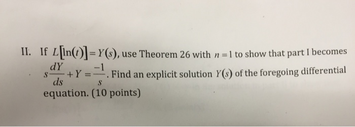 Solved Theorem 26 If L F T F S And N 1 2 3 Then Chegg Com