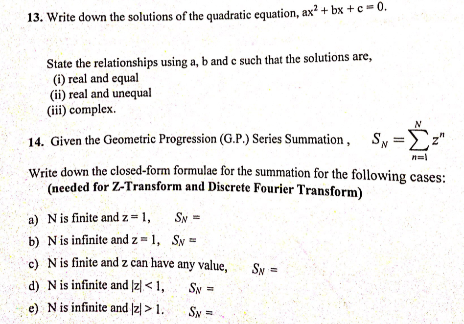 Write a quadratic equation with the given roots image