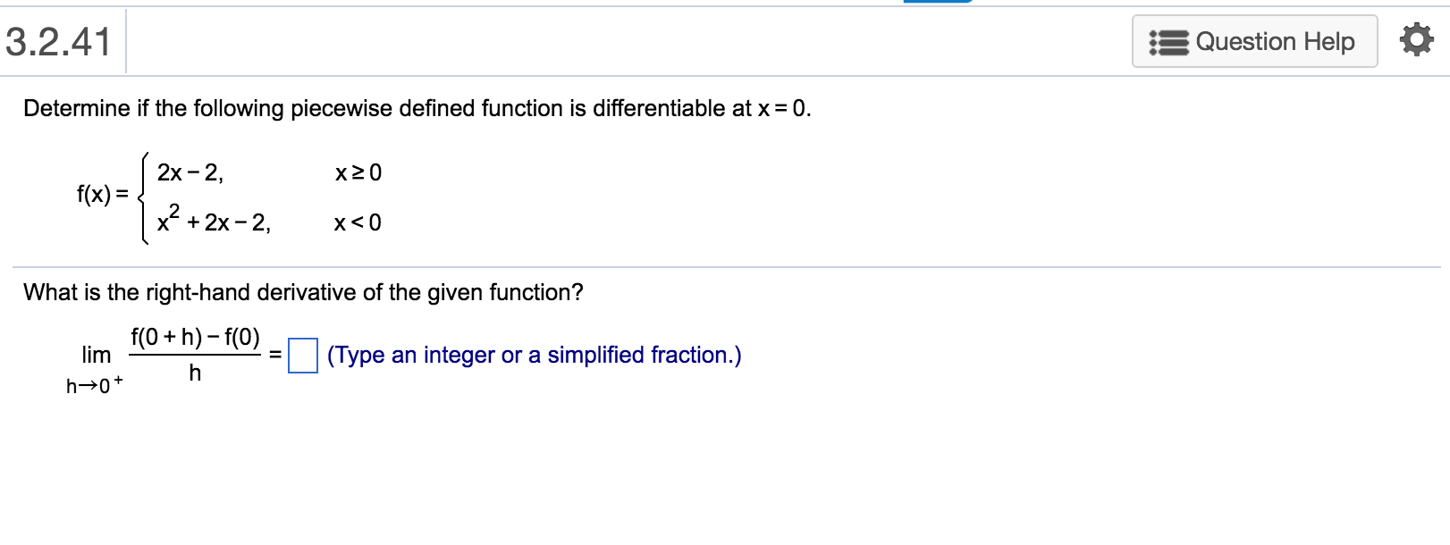 F Z Fx Use The Formula F X Lim To Find The Chegg Com