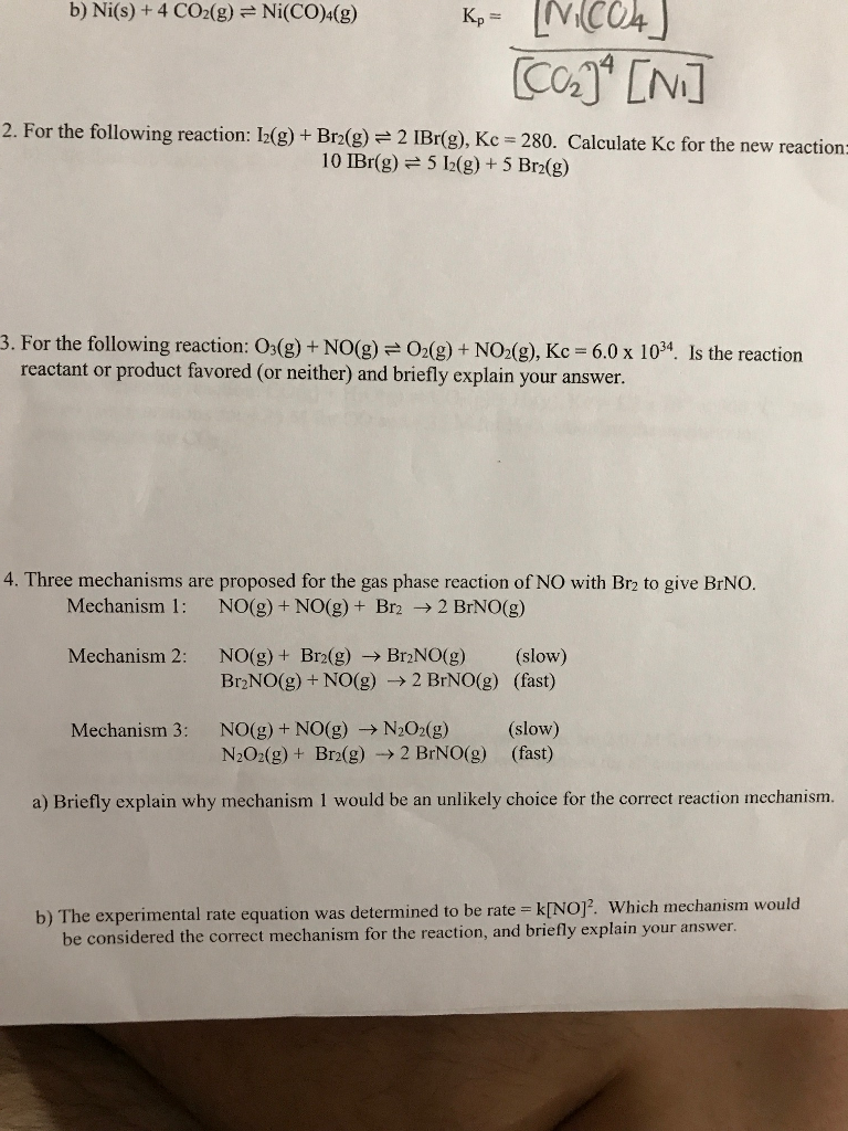 Solved In C04 B Ni S 4 Co2 G Ni Co 4 G K 2 Chegg Com