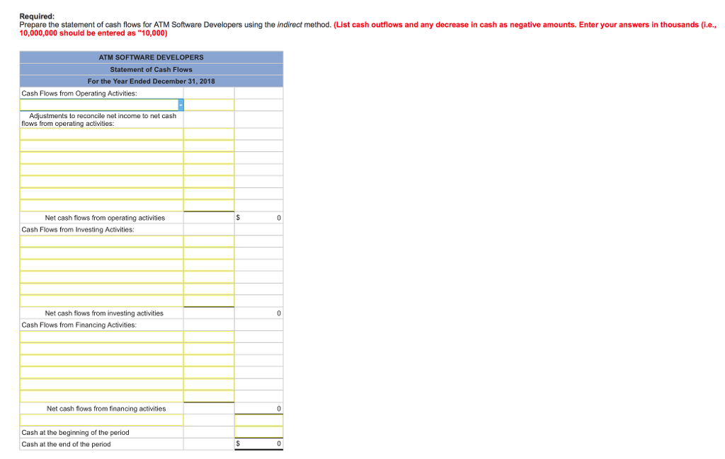 cash flow statement software