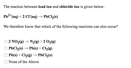 Solved The Reaction Between Lea Ndhn Is Givem Below The Chegg Com