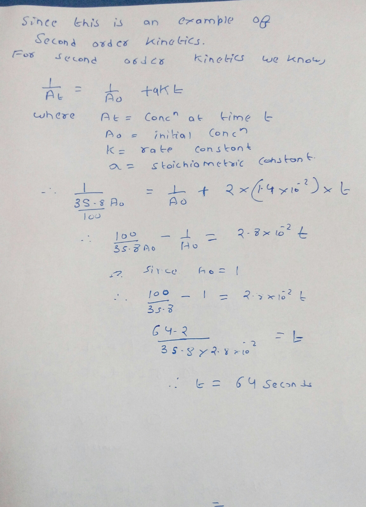 Question & Answer: The reaction 2NO_2 rightarrow 2NO + O_2 obeys the rate law: Delta [O_2]/Delta t = (1.40..... 1