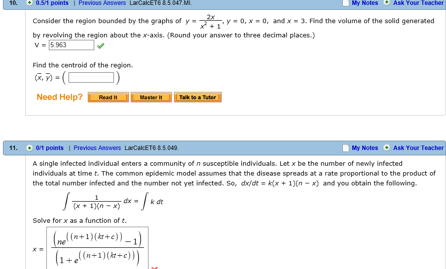 Consider The Region Bounded By The Graphs Of Y Chegg Com