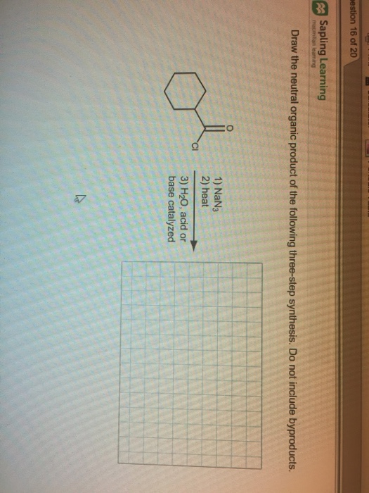 Draw The Neutral Anic Product Of The Following Chegg 
