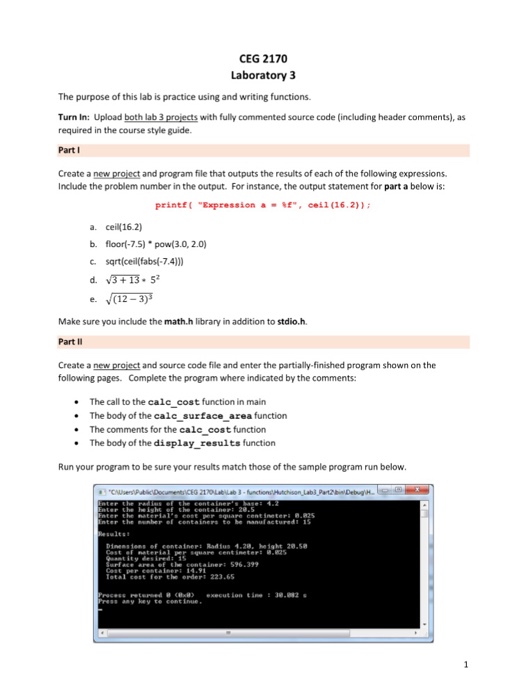 Solved I Need A Help To Write The C Programming Code Of T