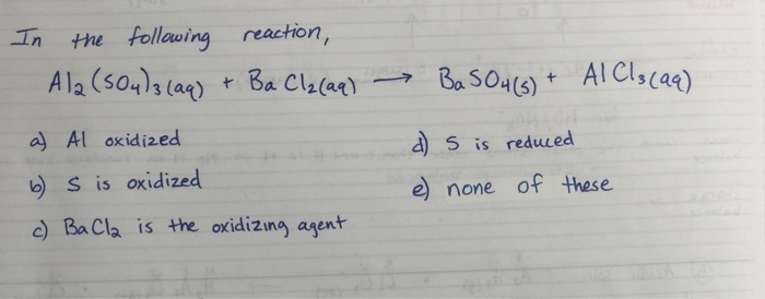 Al + BaCl2: Phản Ứng Hóa Học và Ứng Dụng Thực Tiễn