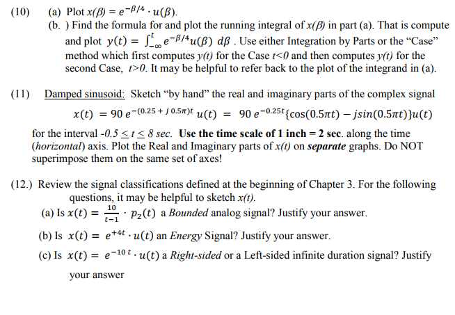 Solved A Plot X Beta E Beta 4 Middot U Beta B F Chegg Com