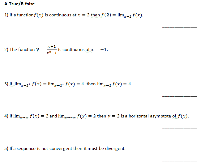 Solved If A Function F X Is Continuous At X 2 Then F 2 Chegg Com