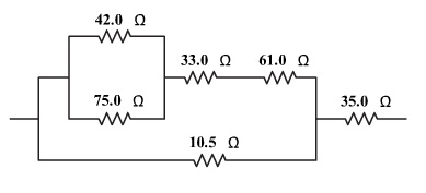 Find The Equivalent Resistance Of The Bination Of Chegg 
