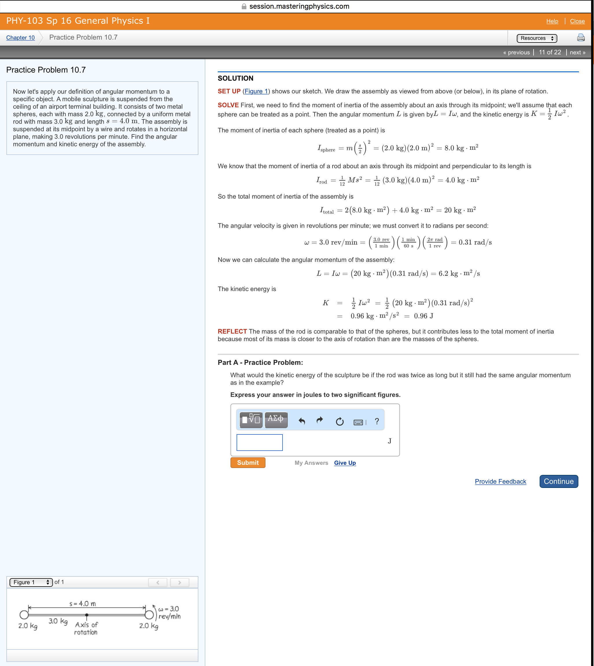 Solved Now Let S Apply Our Definition Of Angular Momentum