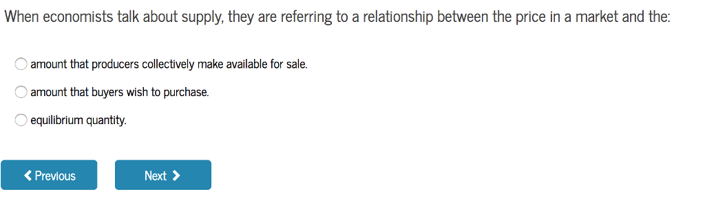 Solved: In A World Of Scarcity, We Will Never Meet All Of | Chegg.com