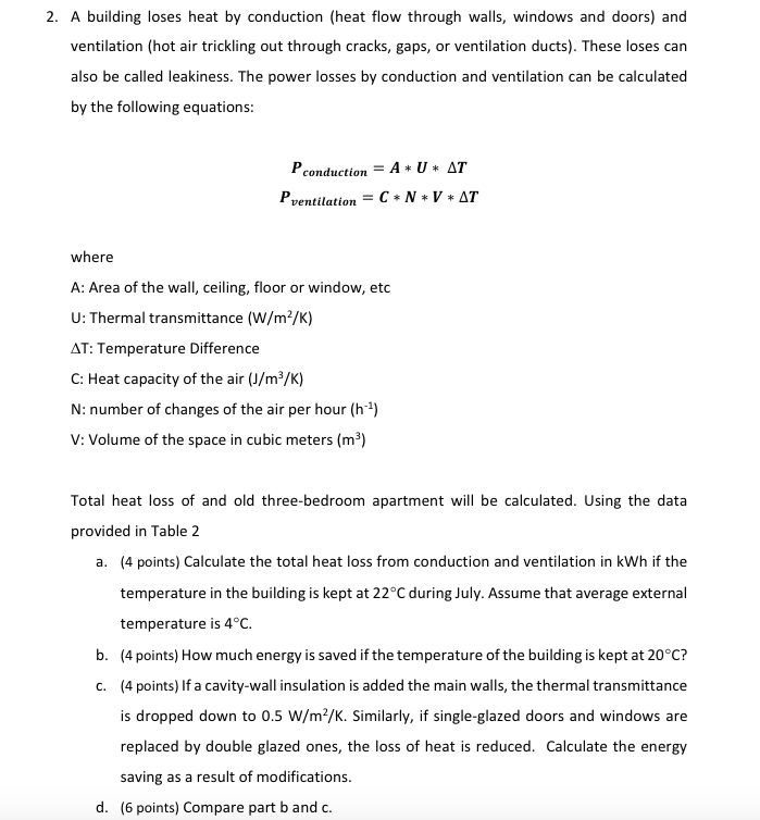 Solved E 2 Points If Total Floor Area Of The Building