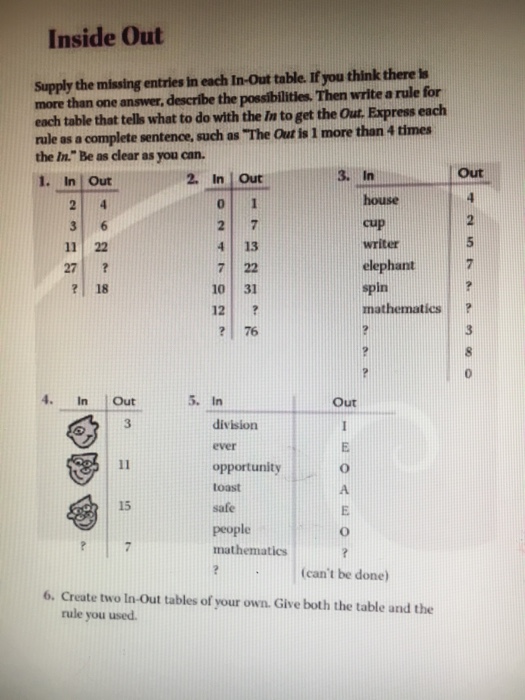 Solved Please Help Me Out With All Of These Complete And Chegg Com