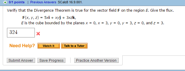 Solved Verify That The Divergence Theorem Is True For The Chegg Com