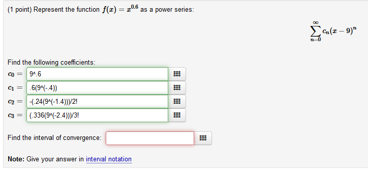 Solved Represent The Function F X X 0 6 As A Power Serie Chegg Com