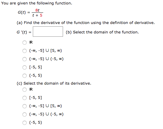 Solved U Are Given The Following Function G T T 5 A Chegg Com